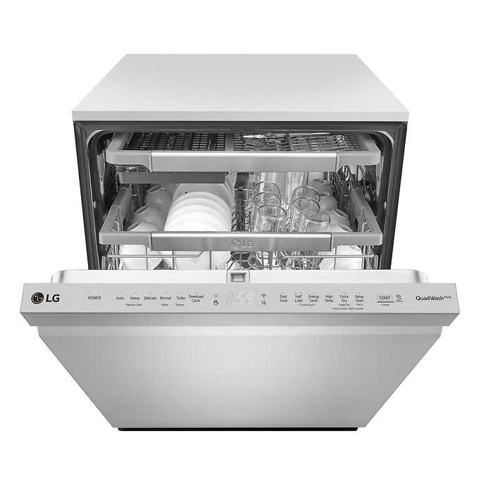 LG Top Control Dishwasher with Glide Rail and Energy Star Qualified Model  LDPN6761T